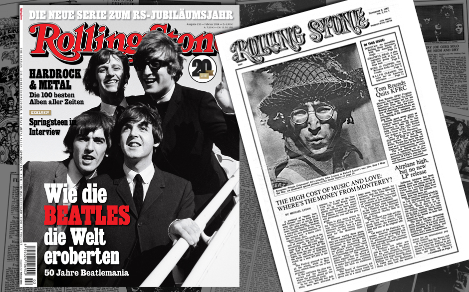 Der ROLLING STONE im Februar – mit einem besonderen Special: der Nachdruck der legendären ersten US-Ausgabe von 1967.