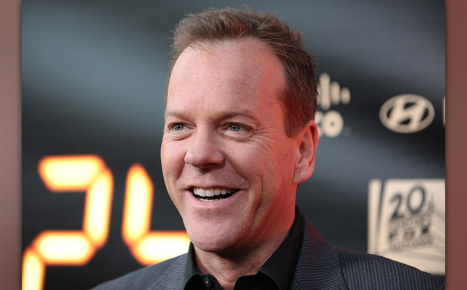 HOLLYWOOD - APRIL 30:  Actor Kiefer Sutherland attends the "24" series finale party at Boulevard3 on April 30, 2010 in Hol...