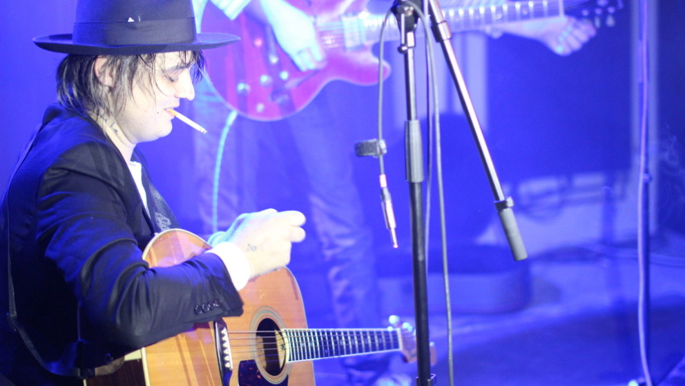 Pete Doherty live im Berliner Fluxbau am 7. Februar 2014