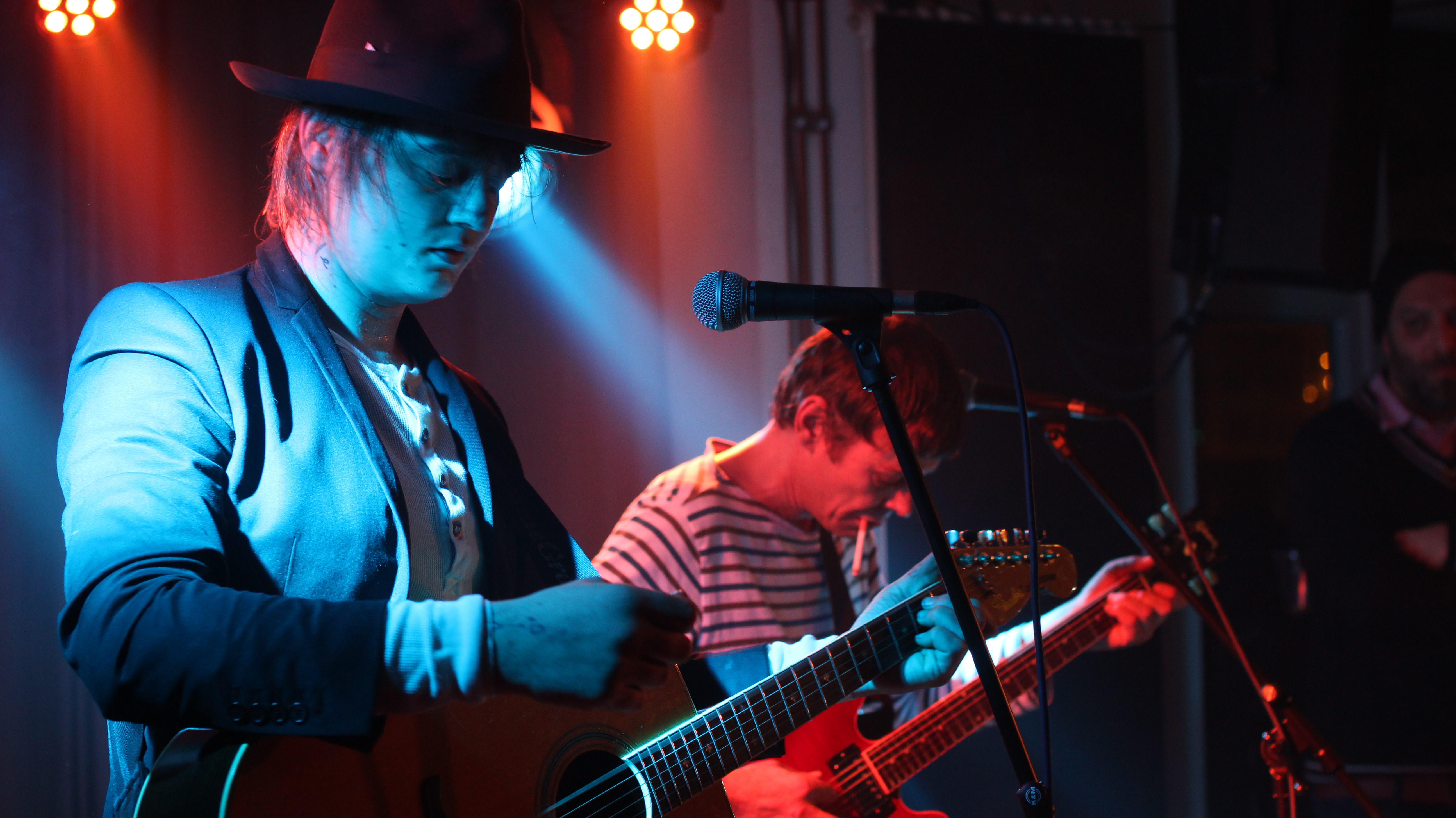 Pete Doherty live im Berliner Fluxbau am 7. Februar 2014
