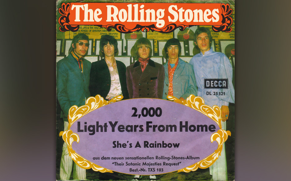 Platz	29	:	2000 Light Years From Home		mit	167	Punkten