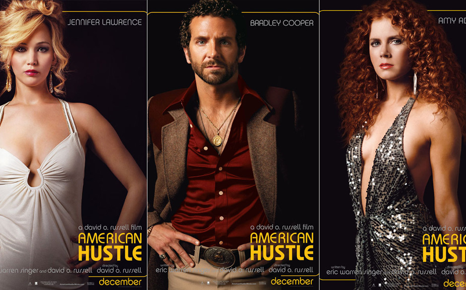 "American Hustle". In den USA gilt David O. Russels Krimikomödie bereits als Oscar-Favorit, auf der Berlinale läuft er a...