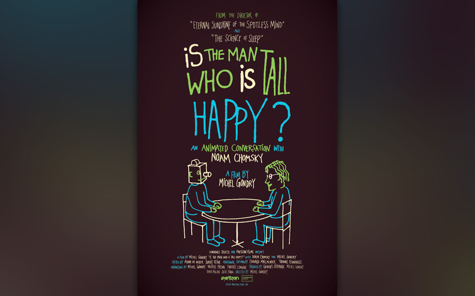 "Is The Man Who Is Tall happy?" Michel Gondrys "animinierte Konversation" mit dem Publizisten Noam Chomsky