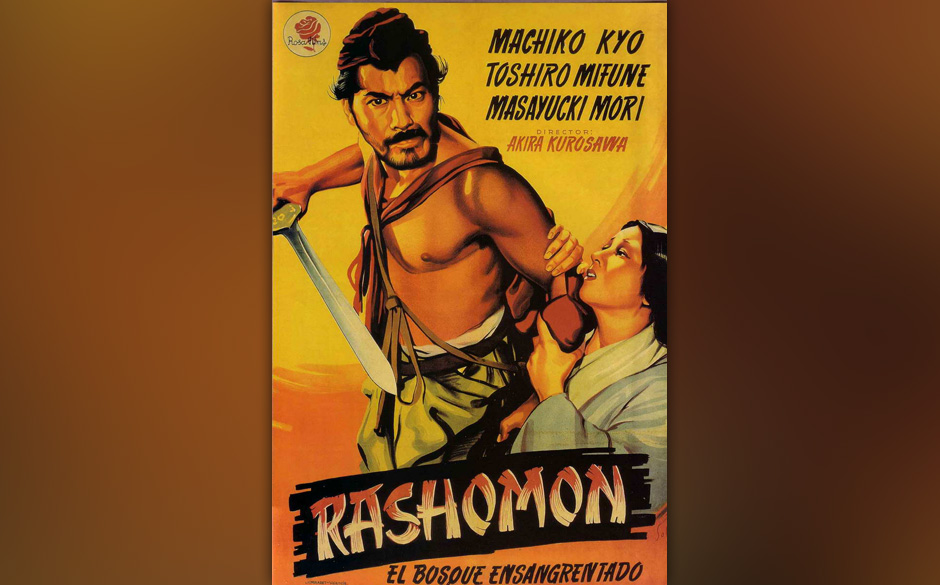 "Rashomon" von Akira Kurosawa. Der Klassiker des Schwarzweiß-Films erhielt 1950 sowohl den "Goldenen Löwen", als auch sp...