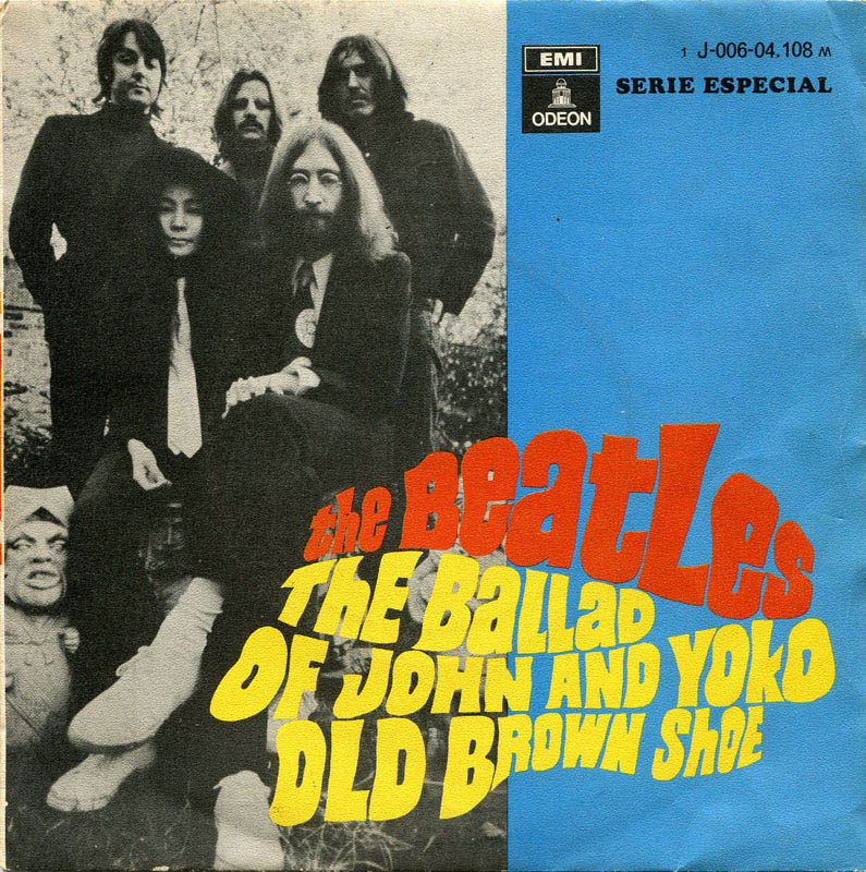48. „The Ballad Of John And Yoko“
Autor: Lennon, Aufgenommen: 14. April 1969, Veröffentlicht: 21. Mai 1969, 7 Wochen,...