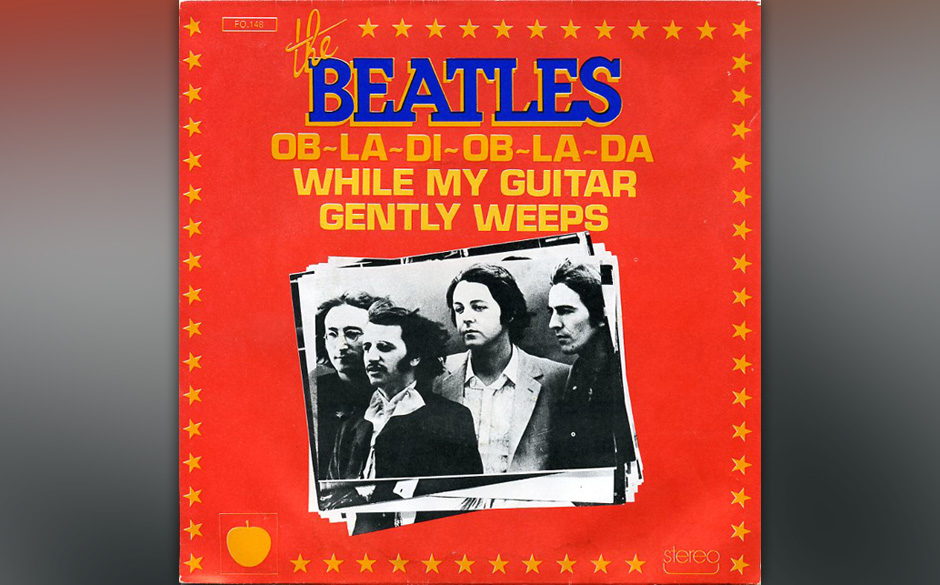 10. „While My Guitar  Gently Weeps“
Autor: Harrison, Aufgenommen: 5. und 6. September 1968, Veröffentlicht: 22. Novem...