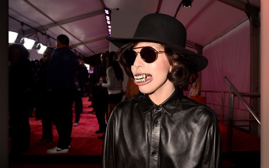 NEW YORK, NY - NOVEMBER 03:  Singer Lady Gaga attends the YouTube Music Awards 2013 on November 3, 2013 in New York City. ...