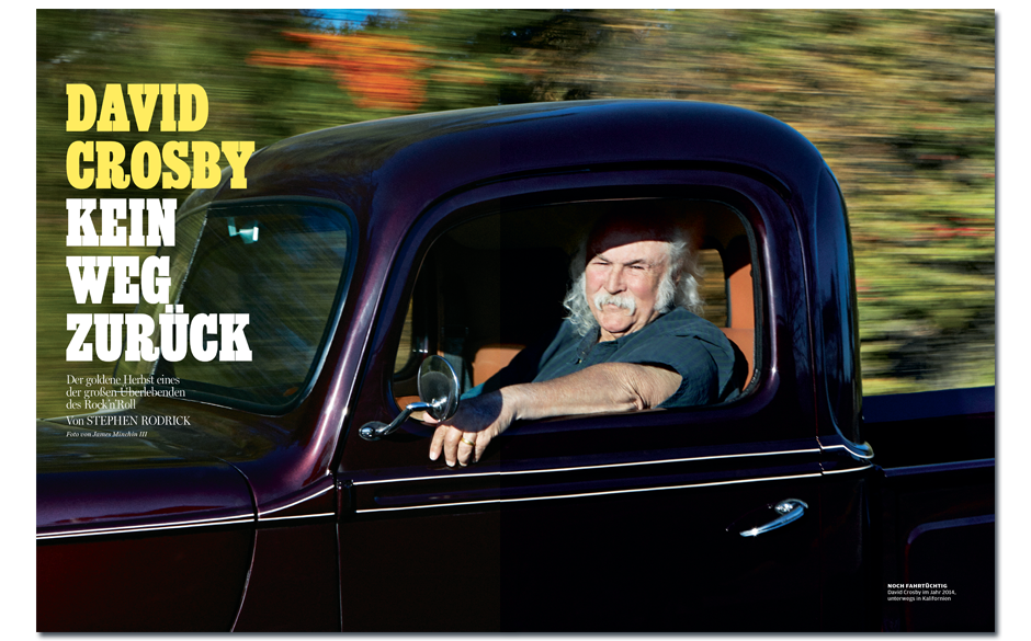 David Crosby: Spätes Hippie-Glück. Mit 72 Jahren erweckt der legendäre kalifornische Singer/Songwriter die Sechziger no...