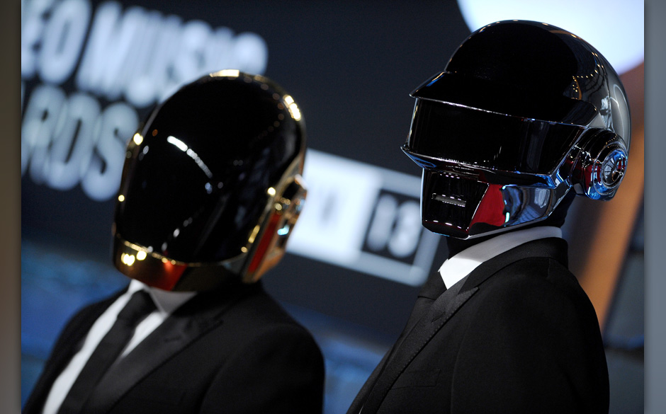 Daft Punk attends the 2013 MTV Video Music Awards at the Barclays Center on August 25, 2013 in New York City, NY. Photo by...