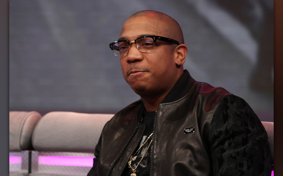 NEW YORK, NY - JANUARY 23:  Recording artist Ja Rule visits 106 & Park at BET studio on January 23, 2014 in New York City....