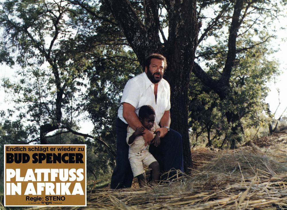 Plattfuß in Afrika, Italien 1978.