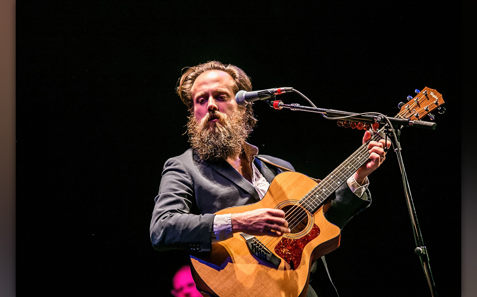 Iron & Wine - "Rabbit Will Run".
"When they caught me the captain, he cried like a child/ 'Cause a rabbit will run, and go...
