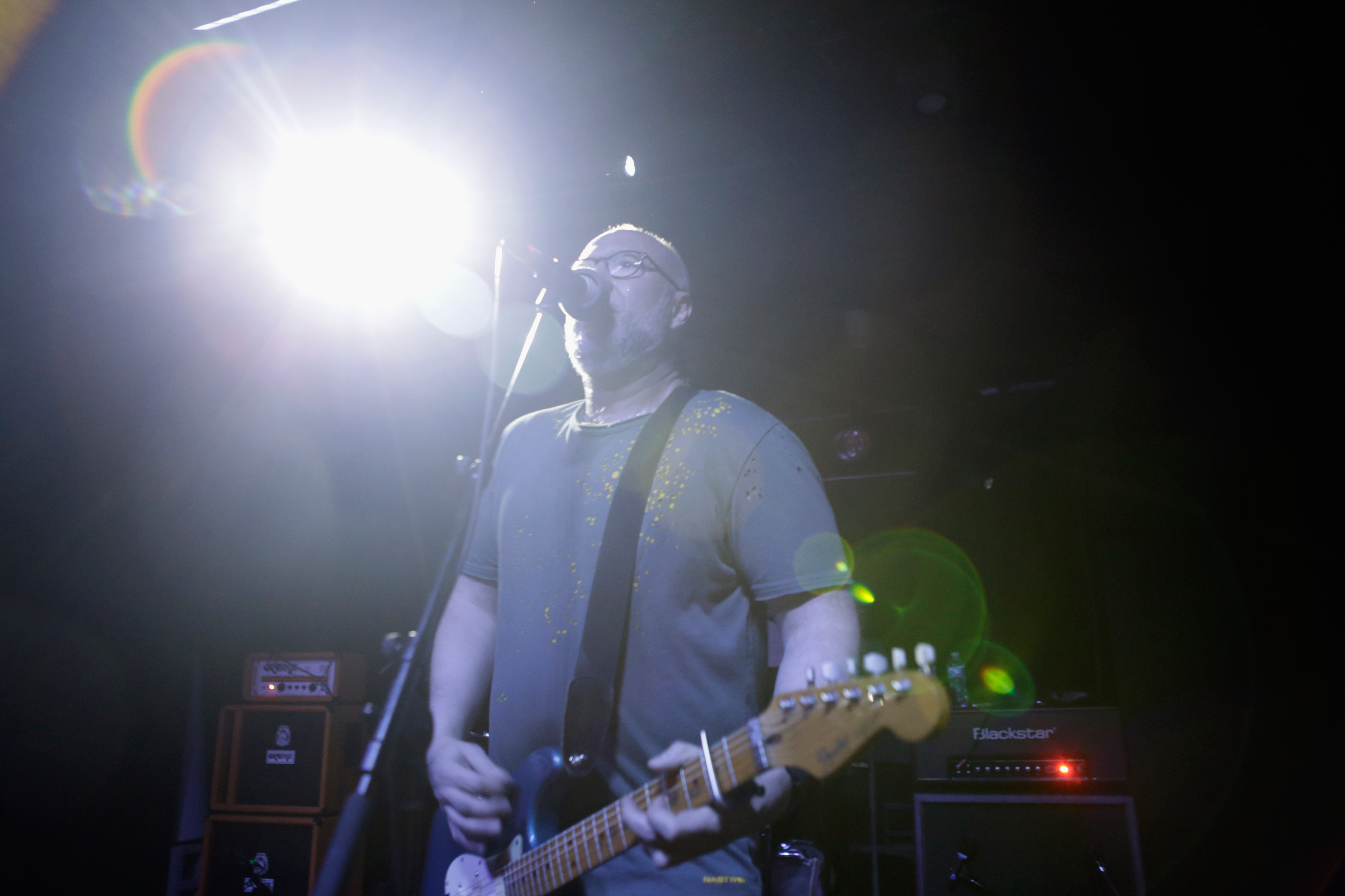 AUSTIN, TX - MARCH 13:  Bob Mould performs onstage at Merge Records during the 2014 SXSW Music, Film + Interactive at The ...