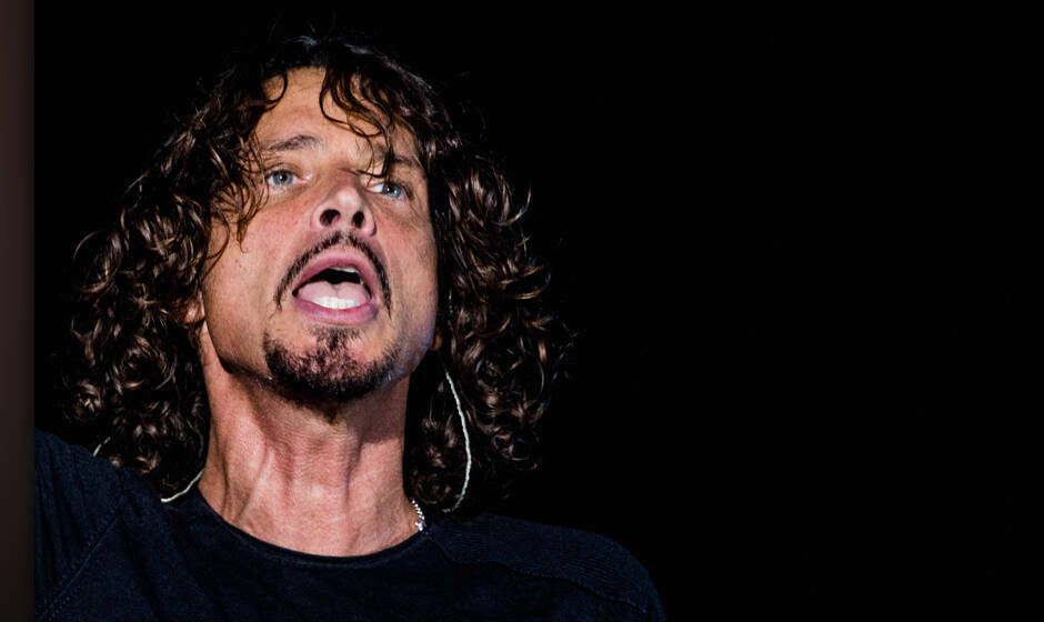 SAO PAULO, BRAZIL - APRIL 06:  Chris Cornell of Soundgarden performs on stage during the 2014 Lollapalooza Brazil at Autodrom