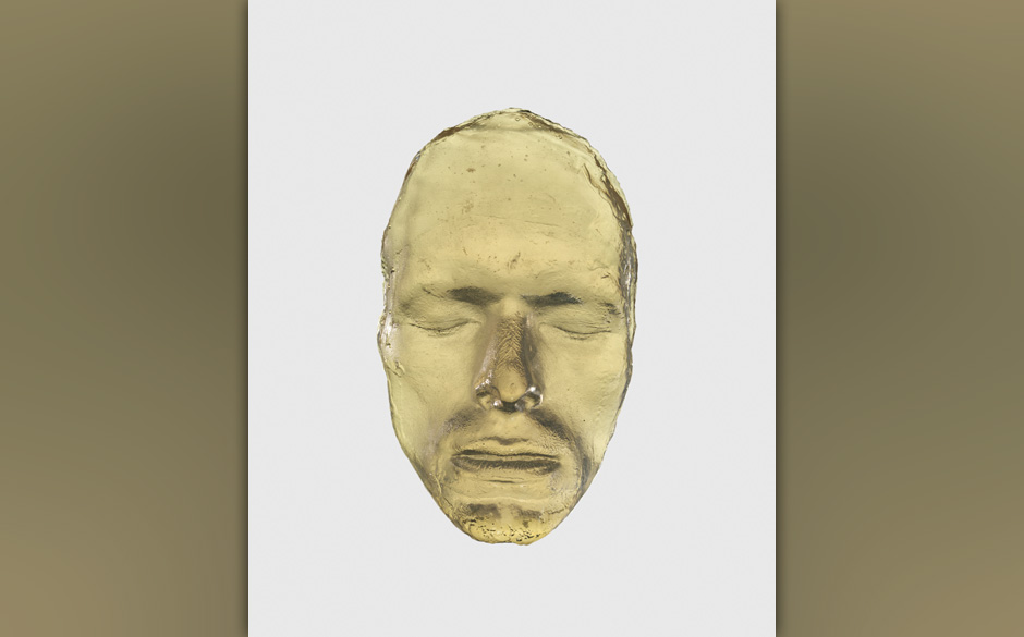 David Bowies Gesichtsabdruck aus Kunstharz, 1975