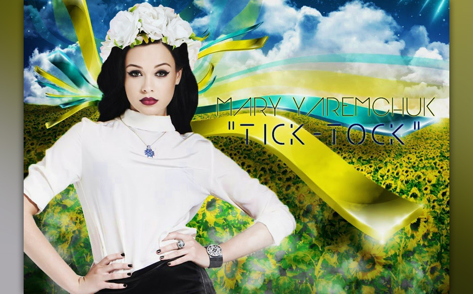 2. Ukraine: Maria Yaremchuck, „Tick Tock“. Ostentativer, moderner R&B-Klopfer, und Maria ist sehr sexy - aber vielleic...