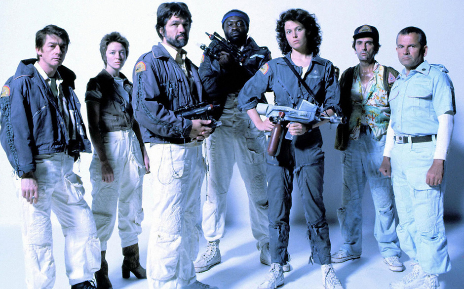 Die "Nostromo"-Crew