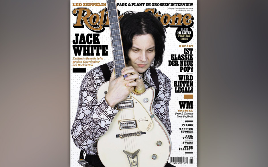 Die Juni-Ausgabe des ROLLING STONE ist da - Titelstory: Jack White