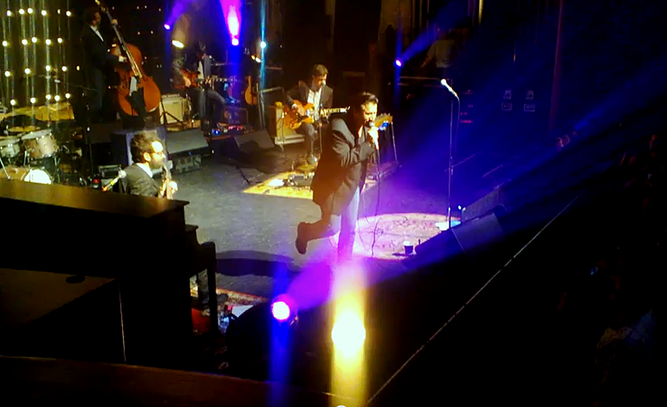 Steve Perrys erster Auftritt seit 20 Jahren: im Fitzgerald Theater in St.Paul während eines Eels' Konzertes.