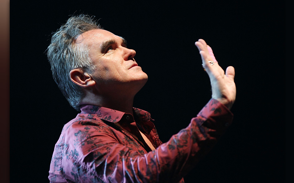 SAN DIEGO, CA - MAY 22:  Morrissey performs at Valley View Casino Center on May 22, 2012 in San Diego, California.  (Photo...