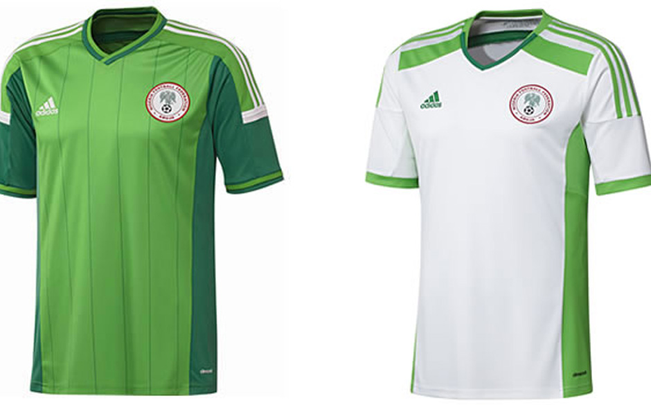 08. Nigerias Trikots sind saftig und erfrischend. Sie machen Lust auf Sommer, Fußball und Bier.