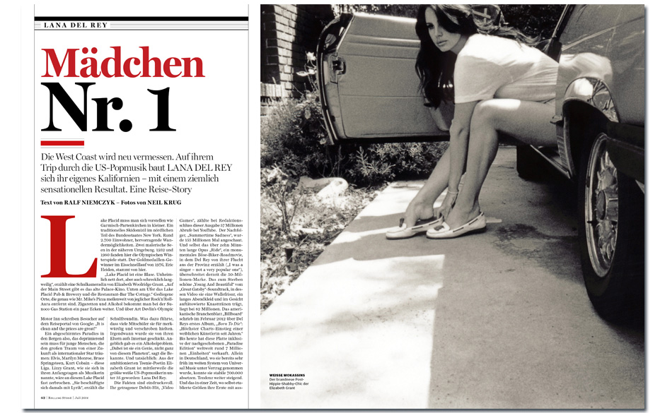 Lana Del Rey: Mädchen Nr. 1 - Von Los Angeles nach San Francisco mit dem All American Girl unserer Tage