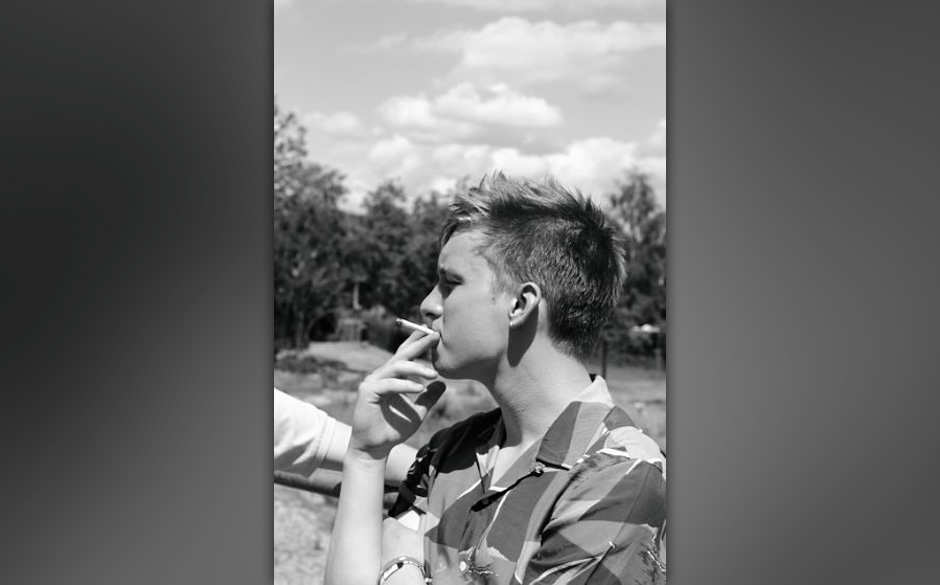 Auf eine Zigarette mit george Ezra