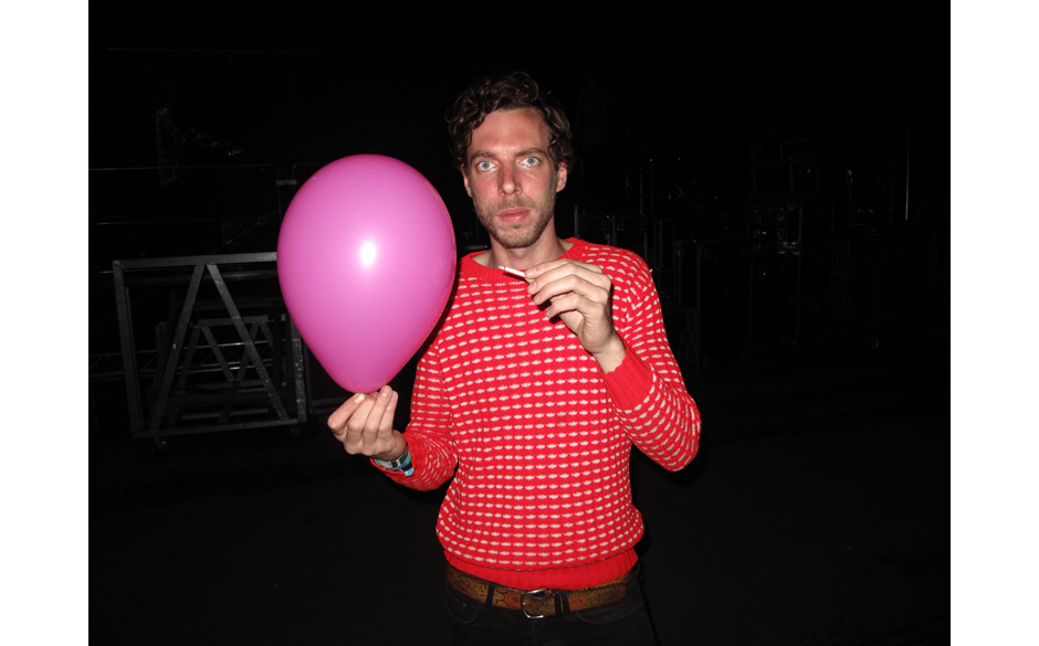 Ein Luftballon als Geisel.