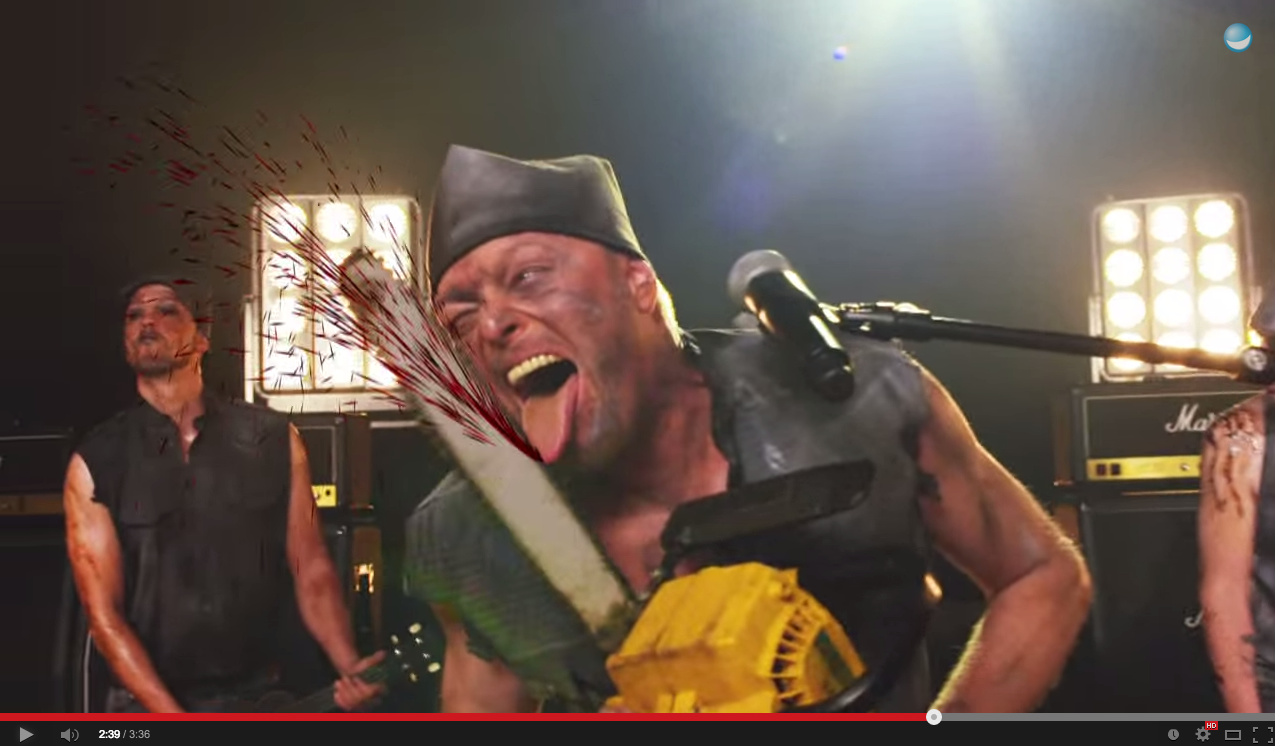 Stefan Raab als "Raabstein"