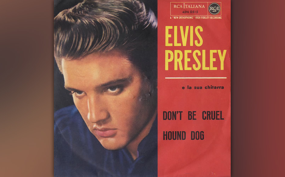 200. Elvis Presley - Don’t Be Cruel
Bei diesem Song von Bluessänger Otis Blackwell benutzte Elvis seine Gitarre erstmal...