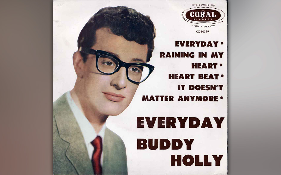 238. Buddy Holly and the Crickets – Everyday
Auf der Rückseite von „Peggy Sue“ hört man sonst selten zum Einsatz k...
