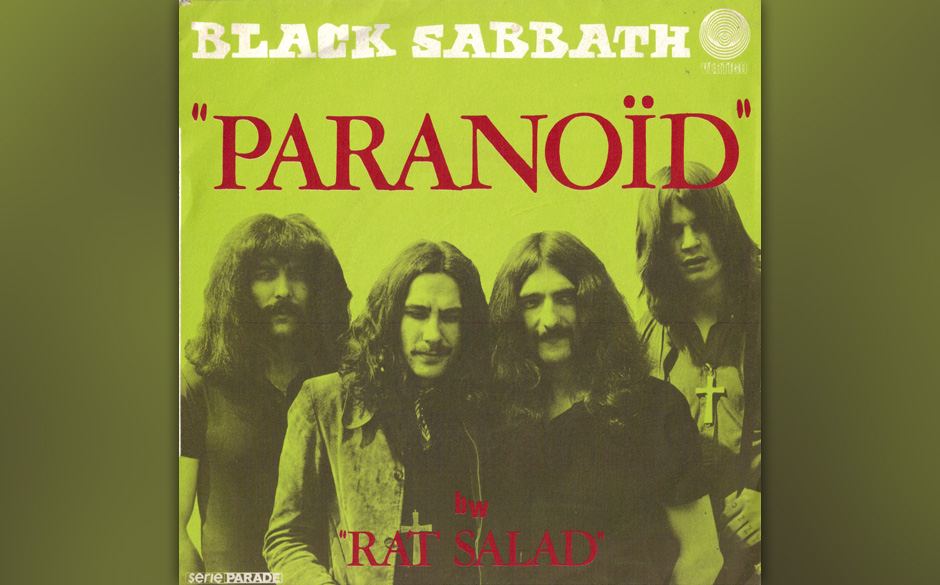 253. Black Sabbath – Paranoid
Nach Sabbaths erster US-Tour verzog sich Gitarrist Tony Iommi ins Londoner Regent Studio, ...