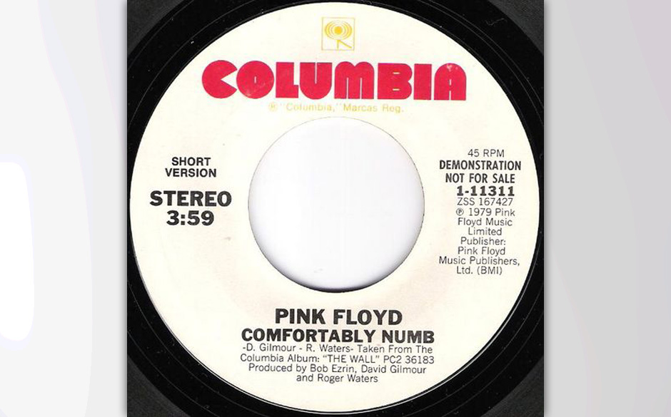 321. Pink Floyd – Comfortable Numb
Pate bei dem deprimierenden Drogen-Song stand ein zwielichtiger Arzt aus Philadelphia...