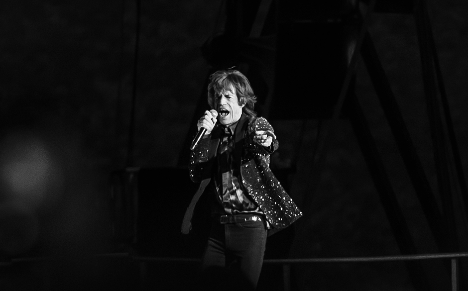 Mick Jagger beim Roskilde Festival 2014