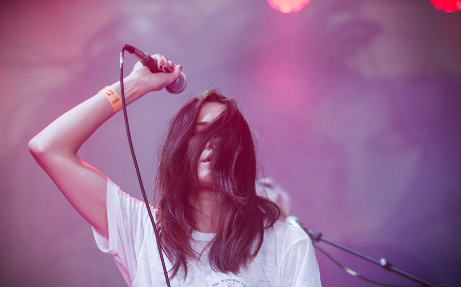 Warpaint beim Roskilde Festival 2014