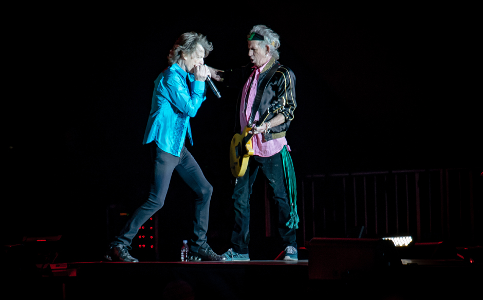 The Rolling Stones beim Roskilde Festival 2014