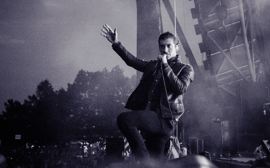 Arctic Monkeys beim Roskilde Festival 2014