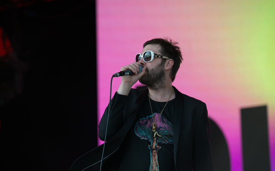 Kasabian beim Roskilde Festival 2014