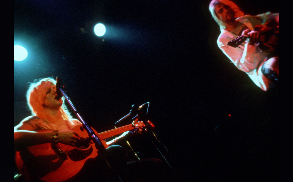 Photo of Nirvana & Courtney Love