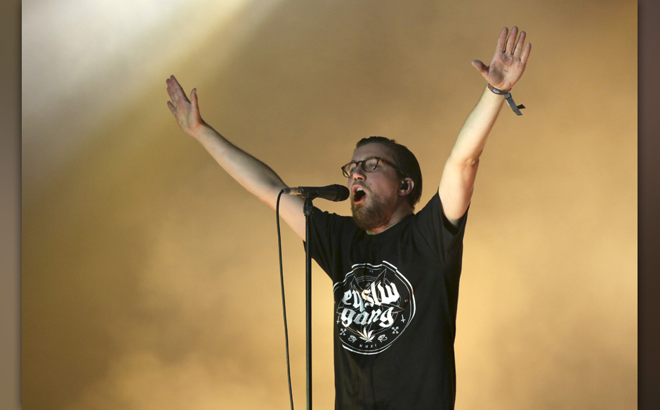 Prinz Pi live beim Splash! Festival 2014 auf der Halbinsel Ferropolis. Gr‰fenhainchen, 12.07.2013