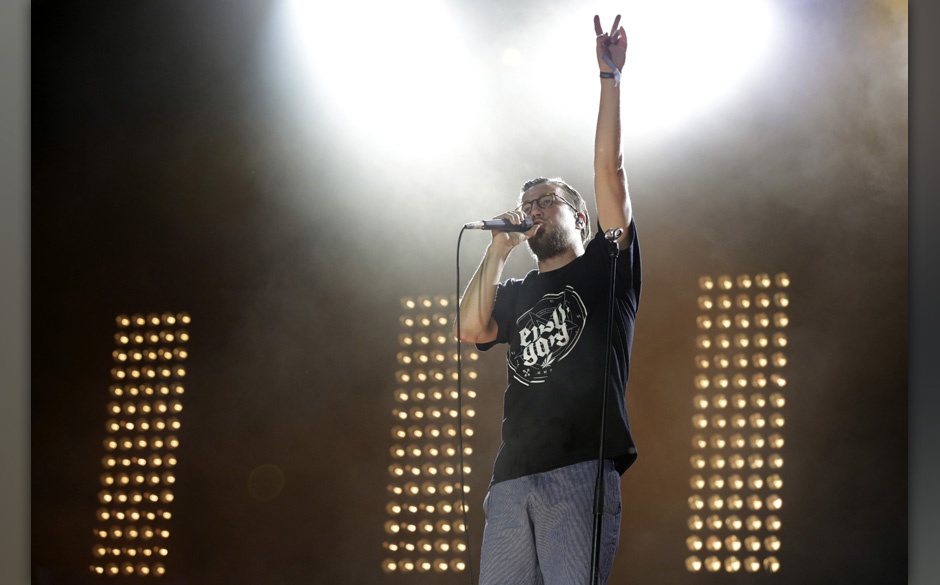 Prinz Pi live beim Splash! Festival 2014 auf der Halbinsel Ferropolis. Gr‰fenhainchen, 12.07.2013