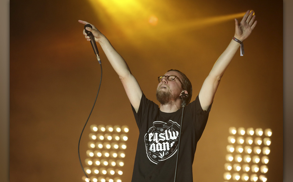 Prinz Pi live beim Splash! Festival 2014 auf der Halbinsel Ferropolis. Gr‰fenhainchen, 12.07.2013