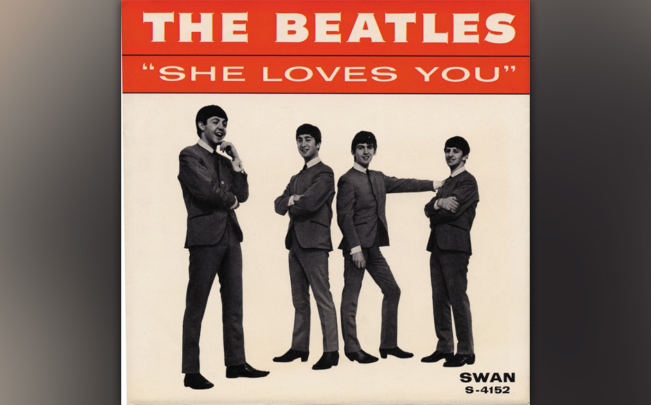 64. The Beatles – She Loves You 
Wie „Help!“ begannen sie auch diesen Song auf Anraten George Martins gleich mit dem...