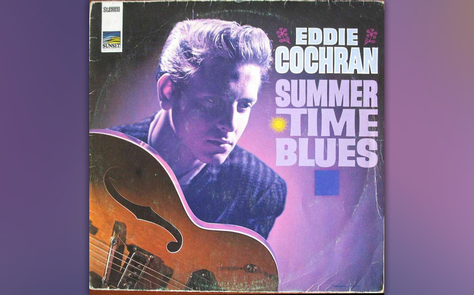 74. Eddie Cochran – Summertime Blues
Cochran war ein virtuoser Gitarrist mit kantiger Stimme. Sein Label hätte gerne ei...