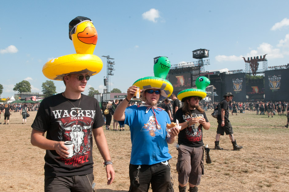 Fans und Atmo am Wacken Open Air 2014