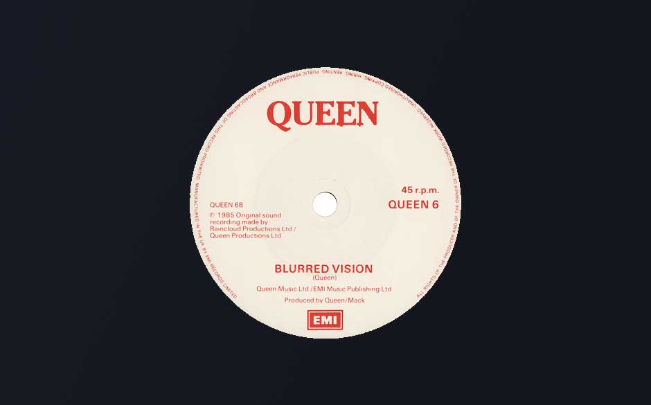 'Blurred Vision' (1985) - Vielleicht die überflüssigste Nummer in unserer kleinen Auswahl. Wertung: Flop