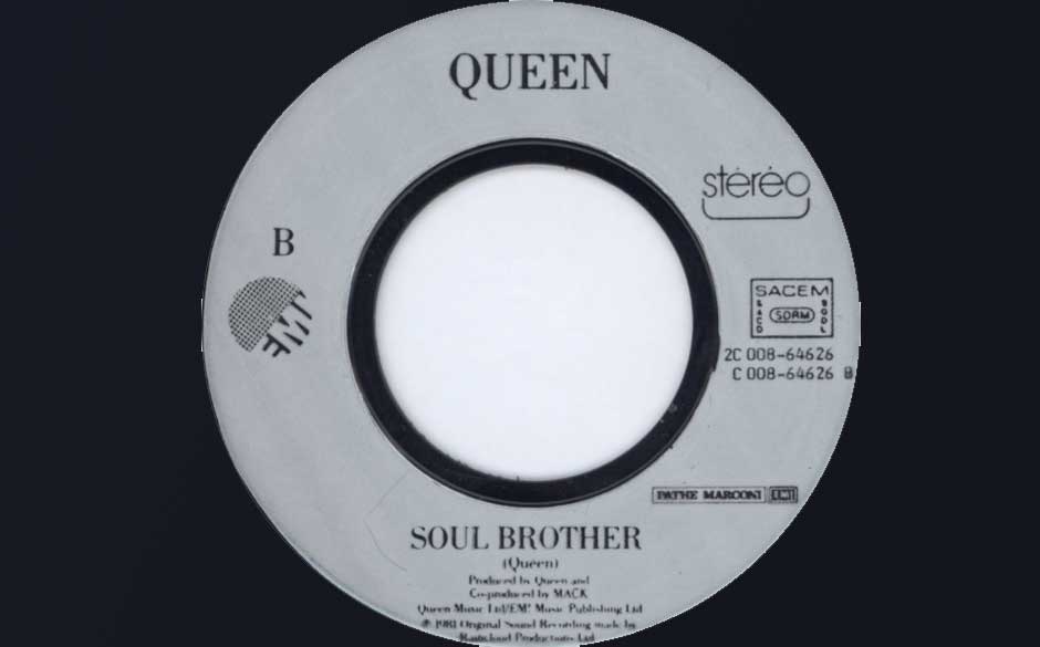 'Soul Brother' (1981) - Die B-Seite zu 'Under Pressure' ist nicht nur wegen der textlichen Anspielung auf die A-Seite (und...