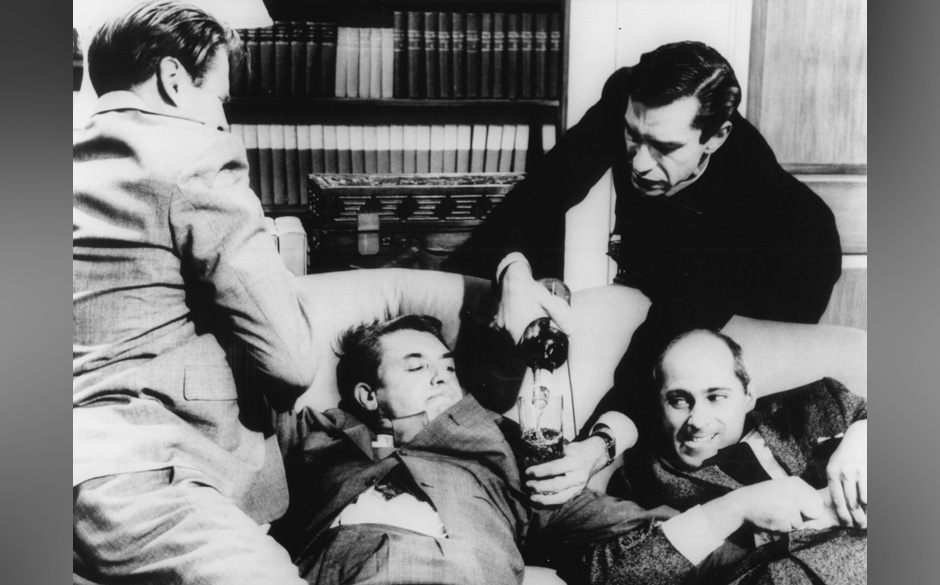 Am Set von "Der unsichtbare Dritte"