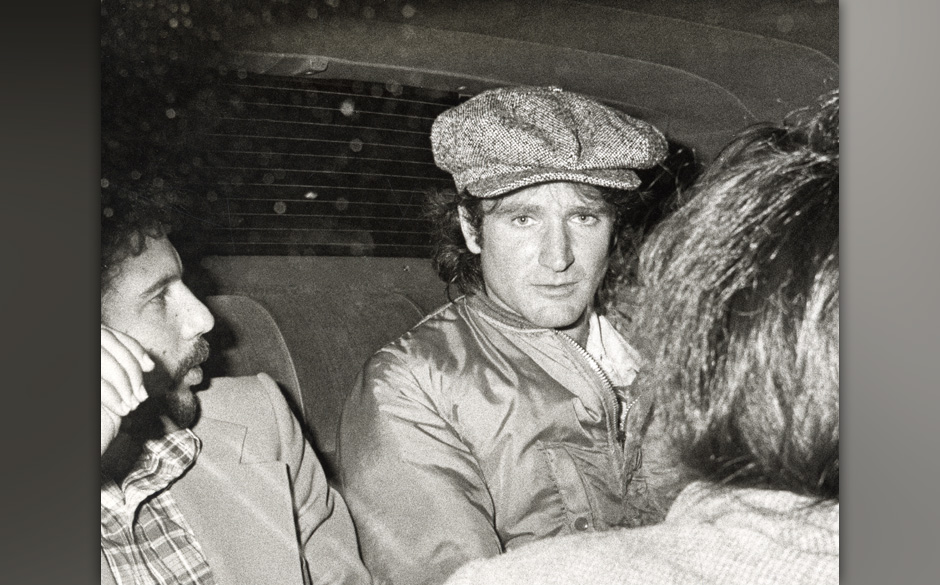 Robin Williams After "Saturday Night Live" Taping in New York City - November 11, 1978