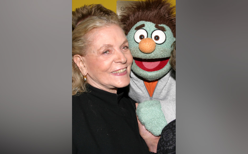 Lauren Bacall trifft "Nicky"